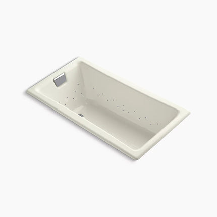Kohler Tea-for-Two 60" x 32" drop-in Heated BubbleMassage air bath K-852-GHCP-96 - Plumbing Market