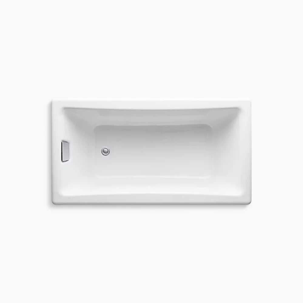 Kohler Tea-for-Two 60" x 32" drop-in bath K-850-7 - Plumbing Market