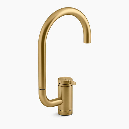 Kohler Components Single-handle bar sink faucet with two-function extended-reach spout K-28277-2MB - Plumbing Market