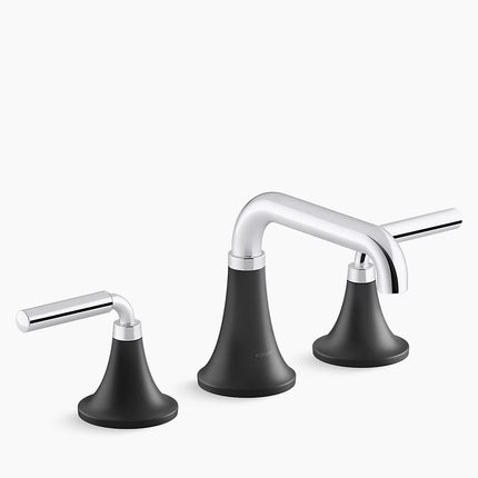 Kohler Tone Widespread bathroom sink faucet, 0.5 gpm K-27416-4N-CBL - Plumbing Market