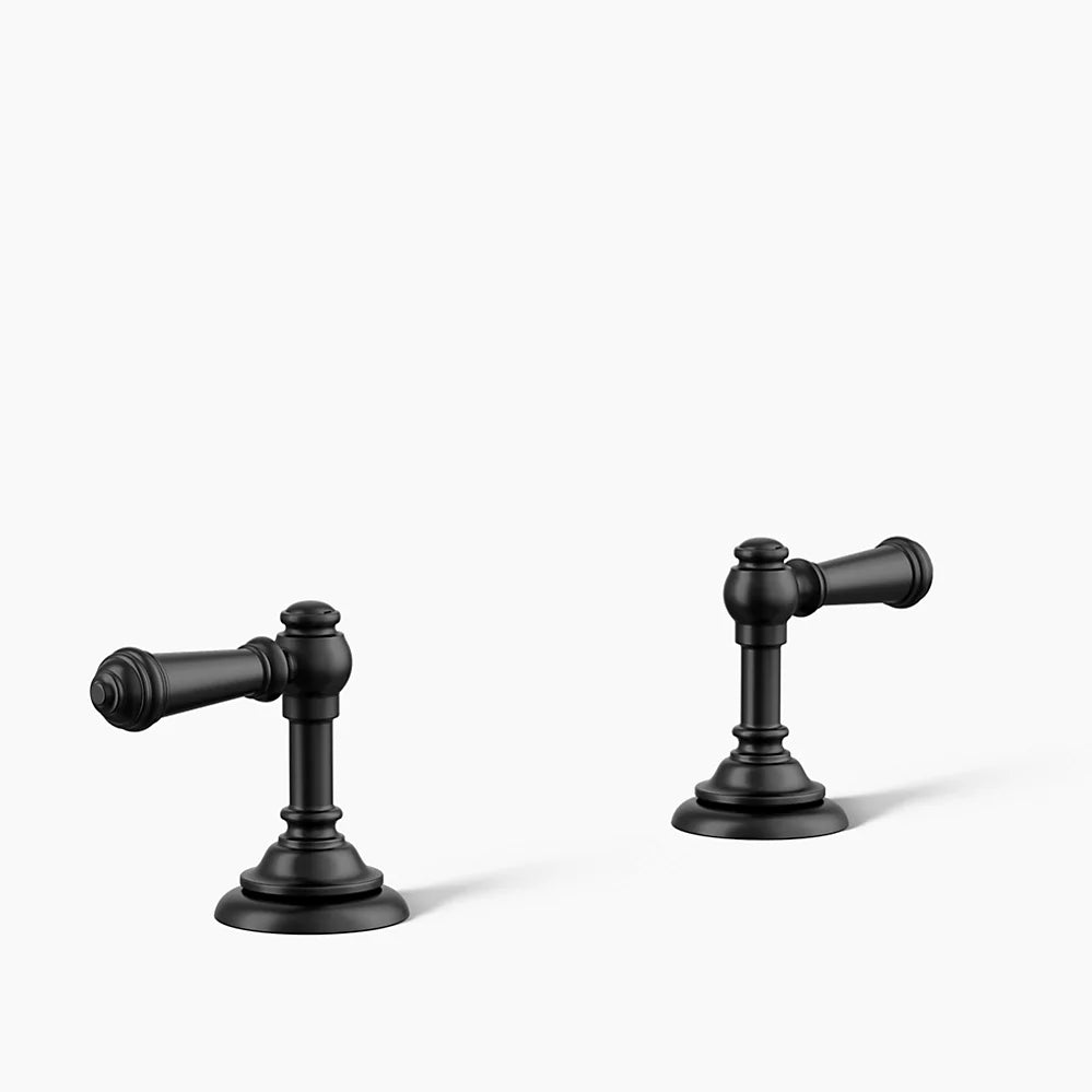 Kohler Artifacts Lever bathroom sink faucet handles K-98068-4-BL - Plumbing Market