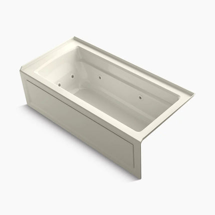 Kohler Archer 66" x 32" alcove whirlpool, right drain K-1949-RA-96 - Plumbing Market