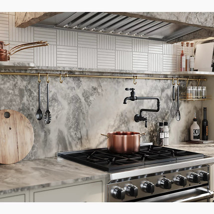 Kohler Artifacts Wall-mount pot filler K-99270-VS - Plumbing Market