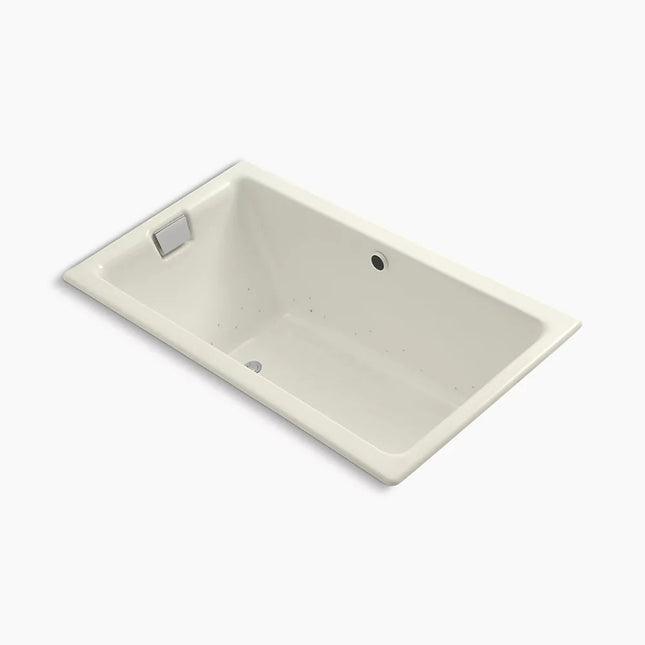 Kohler Tea-for-Two 66" x 36" drop-in Heated BubbleMassage air bath K-856-GH96-96 - Plumbing Market