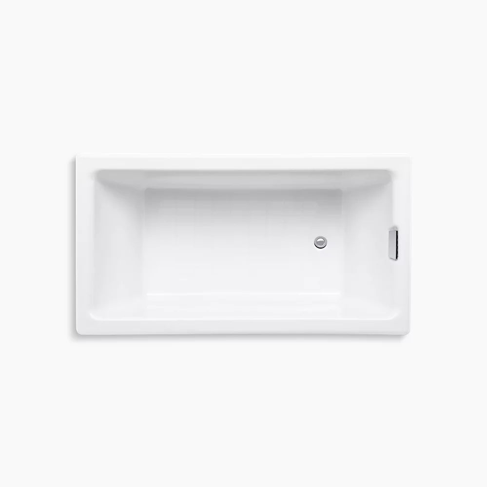 Kohler Tea-for-Two 66" x 36" drop-in/undermount bath K-855-NY - Plumbing Market