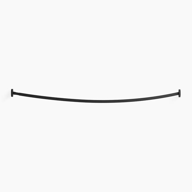 Kohler Expanse Contemporary design curved shower rod K-9351-BL - Plumbing Market