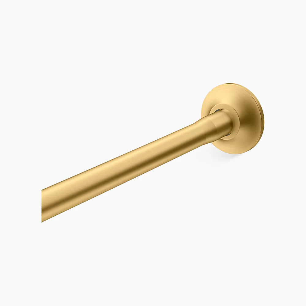 Kohler Expanse Curved shower rod - transitional design K-9350-2MB - Plumbing Market