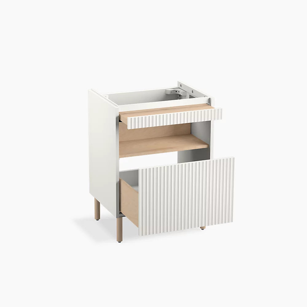 Kohler Spacity 22-3/4" wall-hung bathroom vanity cabinet K-32161-0 - Plumbing Market
