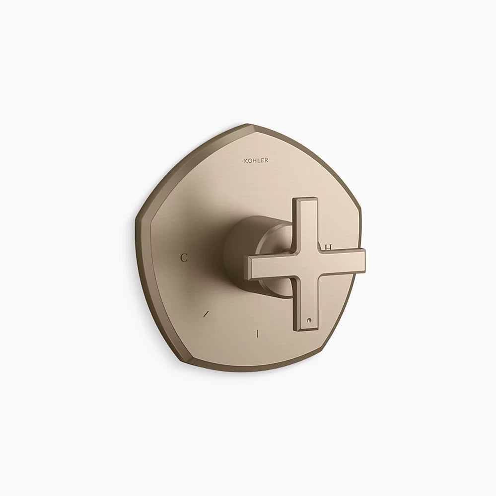 Kohler Occasion Thermostatic Valve Trim T27040-3-BV - Plumbing Market