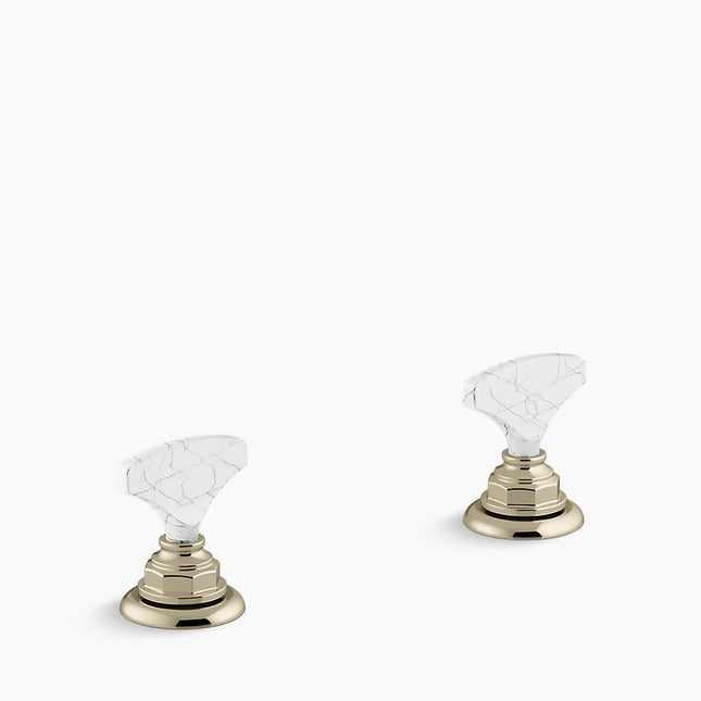 Kohler Artifacts Howlite T-handle bathroom sink faucet handles K-98068-6HWL-AF - Plumbing Market