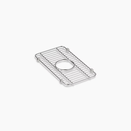 Kohler Iron/Tones Stainless steel small sink rack, 8-1/4" x 14-3/8" K-5139-ST - Plumbing Market