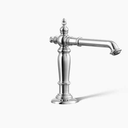 Kohler Artifacts Bathroom sink faucet spout with Column design, 1.2 gpm K-72760-CP - Plumbing Market