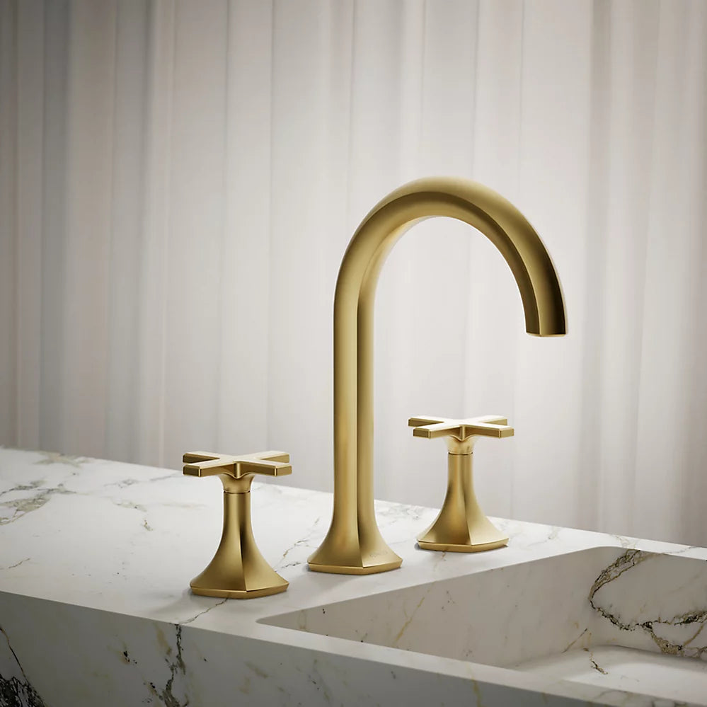 Kohler Occasion Cross bathroom sink faucet handles K-27010-3-2MB - Plumbing Market