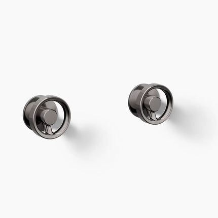 Kohler Components Wall-mount bathroom sink faucet Industrial handle trim K-T77981-9-TT - Plumbing Market