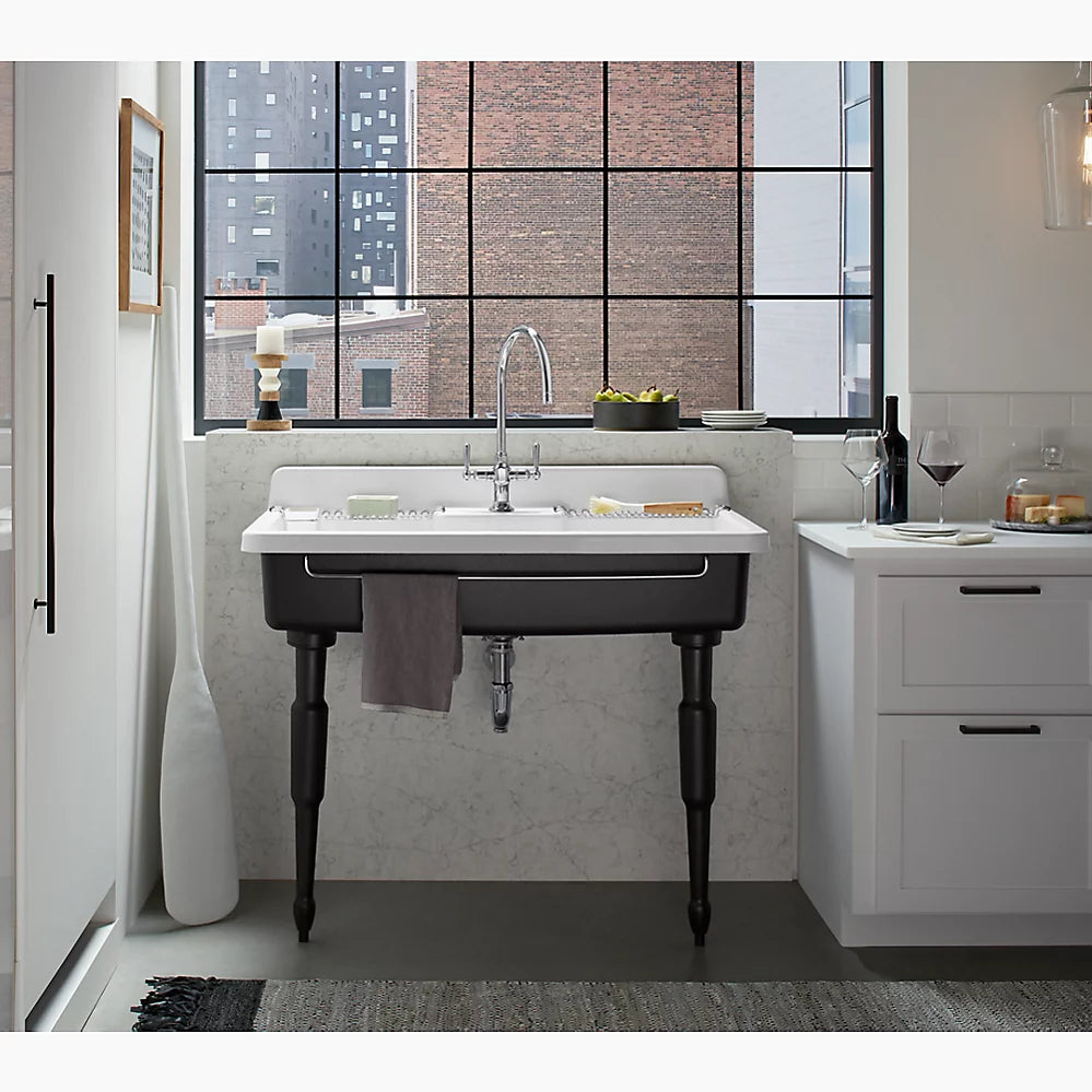 Kohler Farmstead Contemporary legs K-21104-0 - Plumbing Market