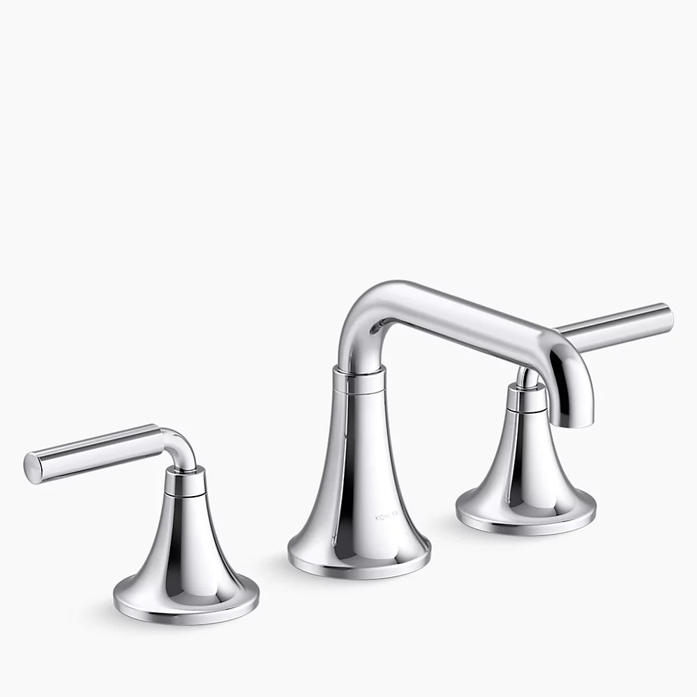 Kohler Tone Widespread bathroom sink faucet, 1.2 gpm K-27416-4-CP - Plumbing Market