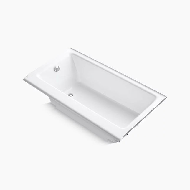 Kohler Highbridge 60" x 32" alcove bath, left drain K-877-S-0 - Plumbing Market