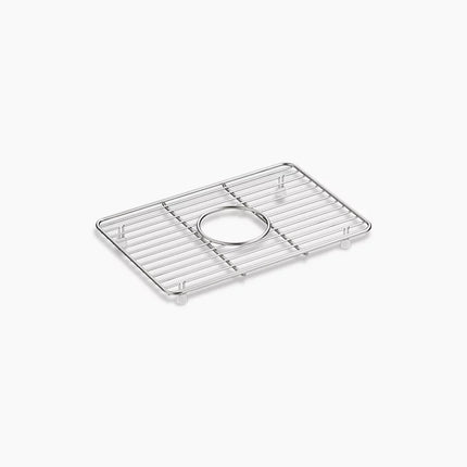 Kohler Cairn Small stainless steel sink rack, 9-7/16" x 14", for K-8207 K-5192-ST - Plumbing Market