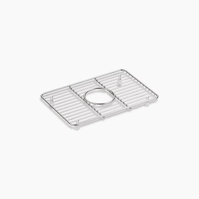 Kohler Cairn Small stainless steel sink rack, 9-7/16" x 14", for K-8207 K-5192-ST - Plumbing Market