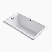Kohler Tea-for-Two 66" x 36" drop-in Heated BubbleMassage air bath K-856-GHCP-0 - Plumbing Market
