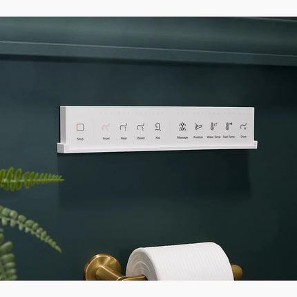 Kohler PureWash E930 Elongated bidet toilet seat with remote control K-28821-0 - Plumbing Market