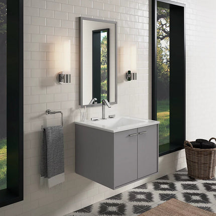 Kohler Jute 24" wall-hung bathroom vanity cabinet K-99539-1WT - Plumbing Market