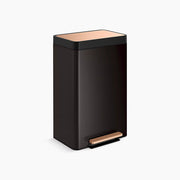 Kohler 13-gallon stainless steel step trash can K-20940-BKS - Plumbing Market