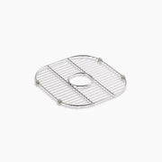 Kohler Undertone Stainless steel sink rack, 13-1/2" x 14-7/8" for K-3356 Undertone and K-3356-HCF Undertone Preserve sinks K-6390-ST - Plumbing Market