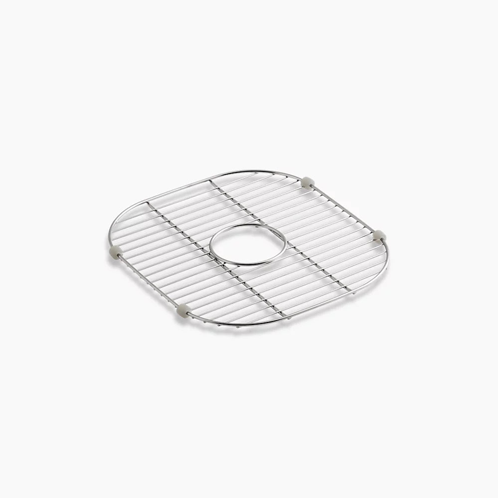 Kohler Undertone Stainless steel sink rack, 13-1/2" x 14-7/8" for K-3356 Undertone and K-3356-HCF Undertone Preserve sinks K-6390-ST - Plumbing Market