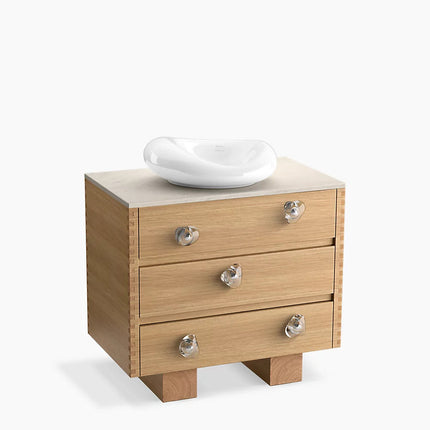 Kohler Landshapes by Daniel Arsham 36" bathroom vanity cabinet K-32298-STT - Plumbing Market
