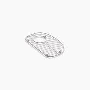 Kohler Iron/Tones Stainless steel sink rack, 14-3/8" x 8-1/4" for right-bowl of K-6498 Iron/Tones Smart Divide kitchen sink K-6071-ST - Plumbing Market