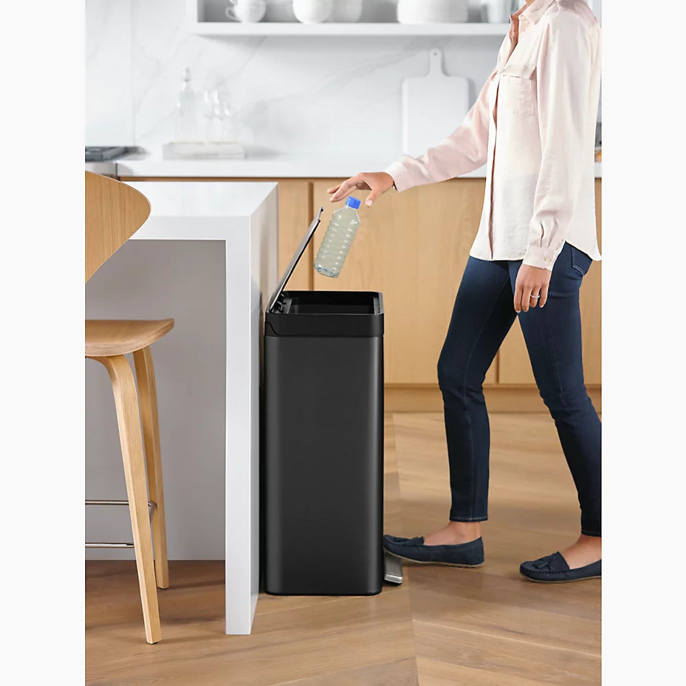 Kohler Dual-compartment step trash can K-20956-STW - Plumbing Market