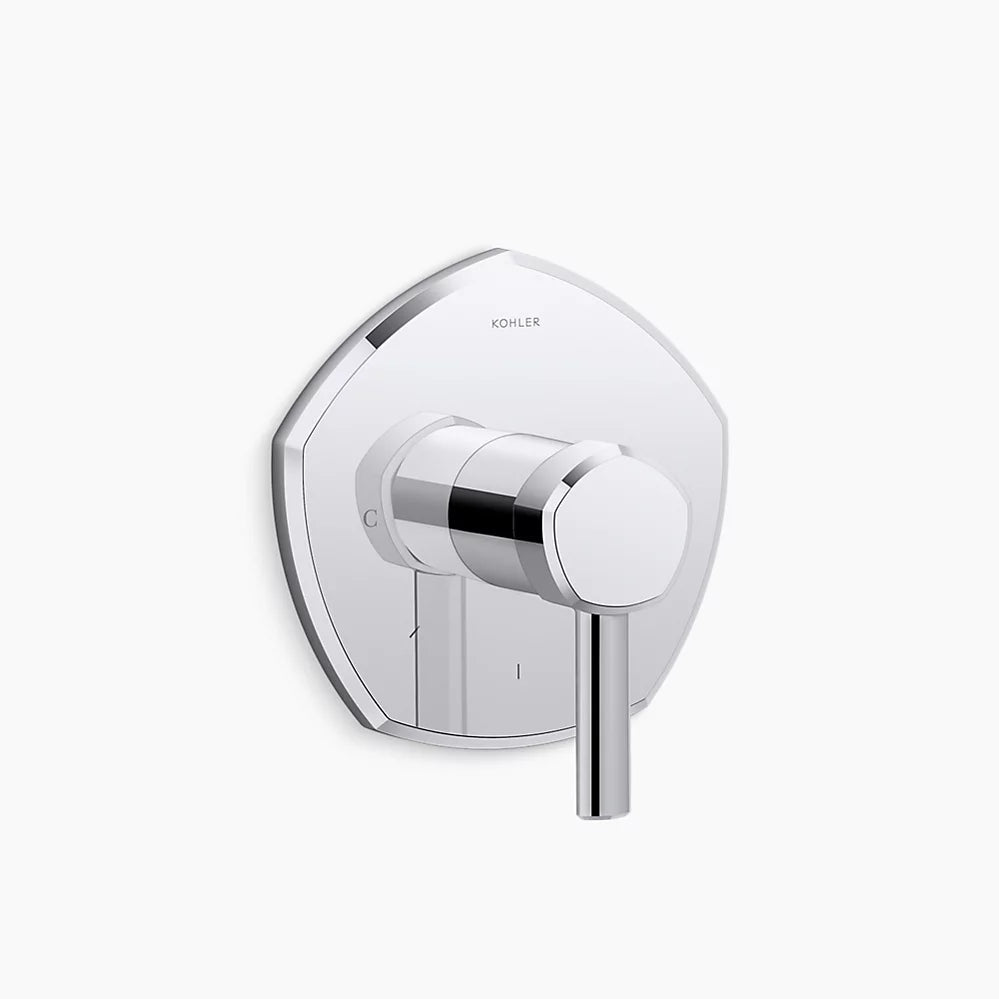 Kohler Occasion Thermostatic Valve Trim T27040-4-CP - Plumbing Market