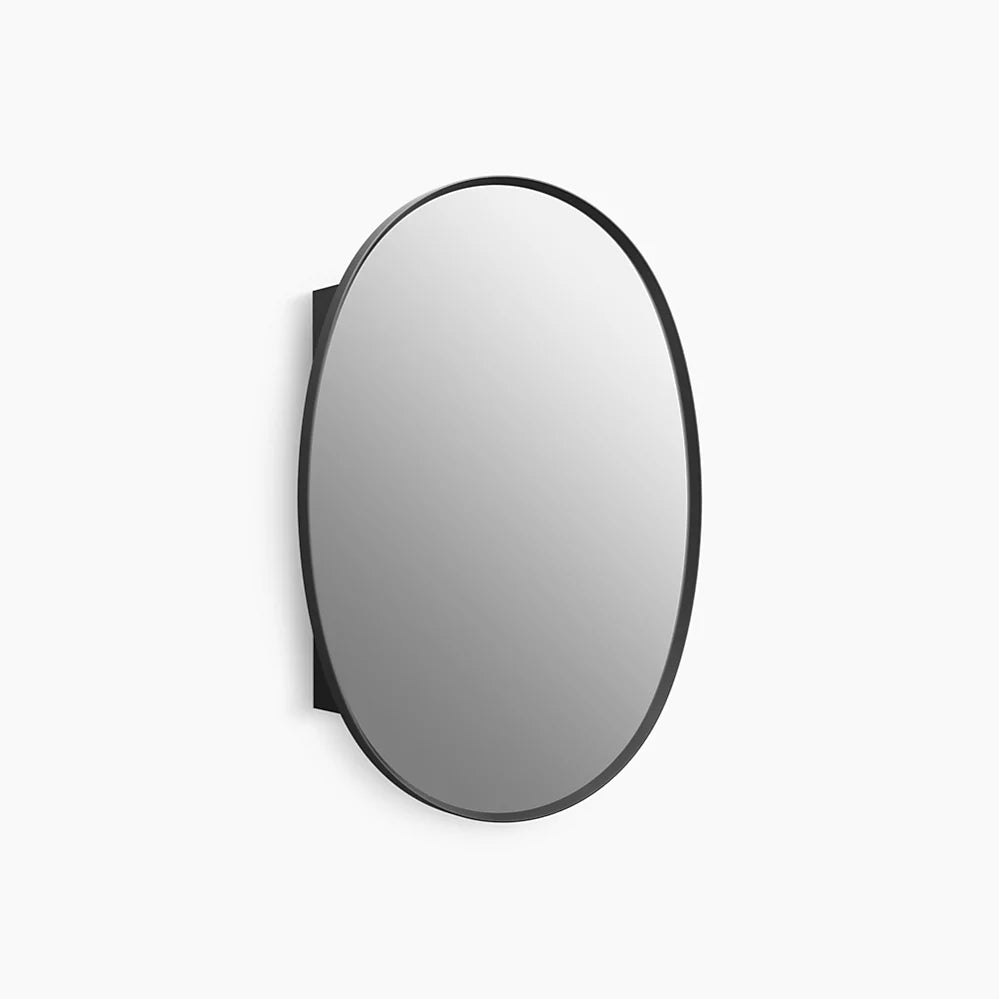 Kohler Verdera 24" x 34" oval framed medicine cabinet K-35571-BLL - Plumbing Market