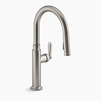 Kohler Edalyn by Studio McGee Pull-down kitchen sink faucet with three-function sprayhead K-28358-VS - Plumbing Market