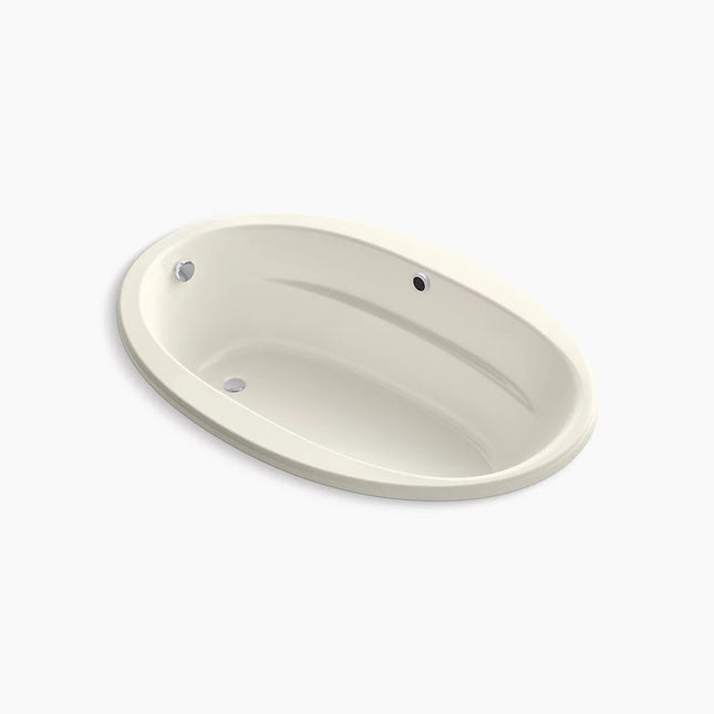 Kohler Sunward 66" x 42" drop-in bath with Bask heated surface K-6346-W1-96 - Plumbing Market