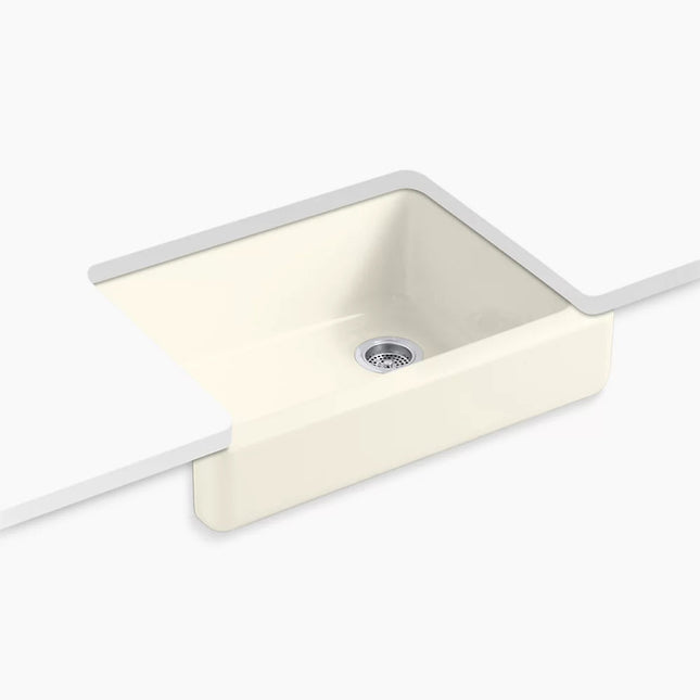 Kohler Whitehaven 29-1/2" undermount single-bowl farmhouse kitchen sink K-6486-96 - Plumbing Market