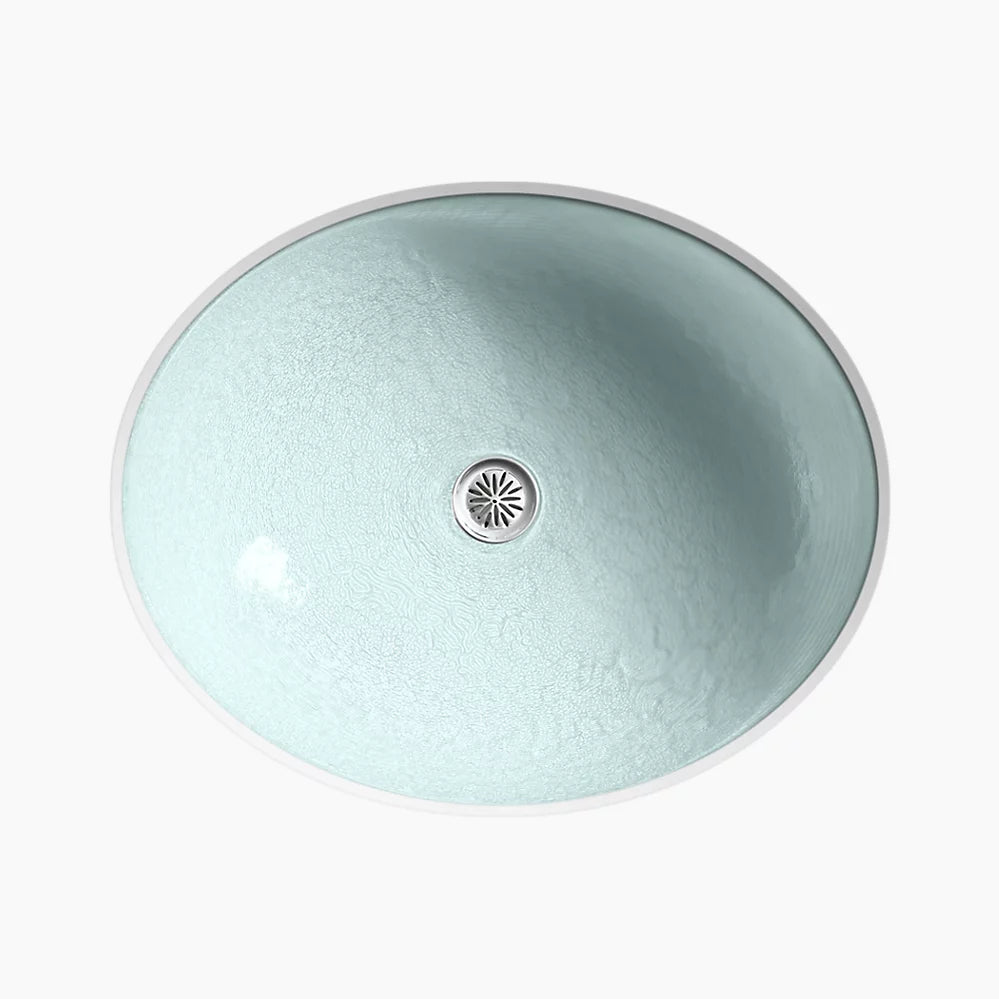Kohler Whist Undercounter Glass Lav (Dew) 2741-G2-B11 - Plumbing Market