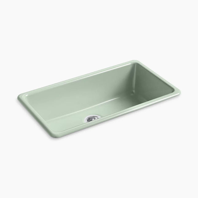 Kohler Iron/Tones 33" top-/undermount single-bowl kitchen sink K-5707-42 - Plumbing Market
