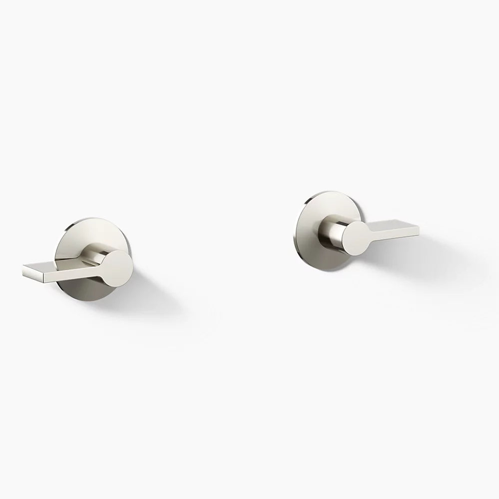 Kohler Components Wall-mount bathroom sink faucet Lever handle trim K-T77981-4-SN - Plumbing Market