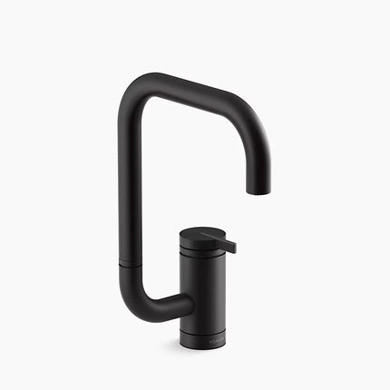 Kohler Components Single-handle bar sink faucet with two-function extended-reach spout K-28290-BL - Plumbing Market