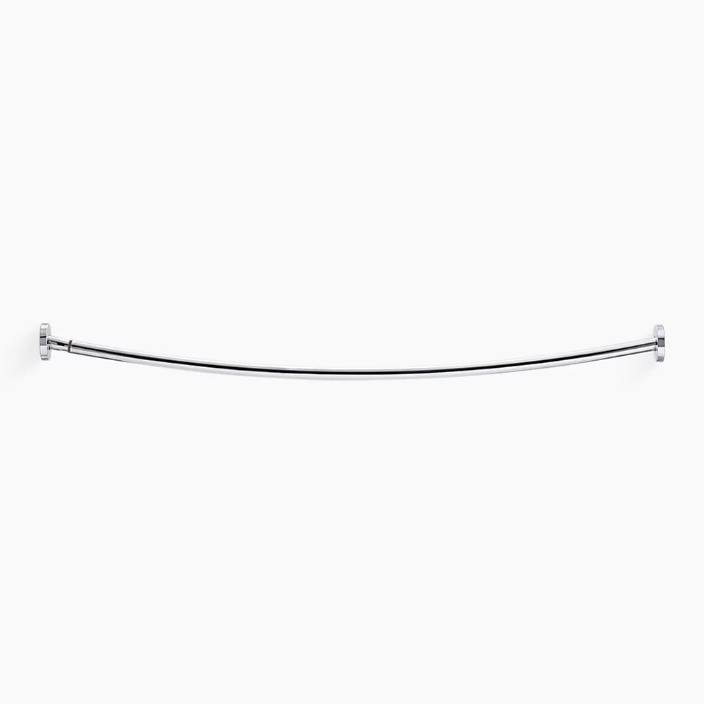 Kohler Expanse Contemporary design curved shower rod K-9351-BN - Plumbing Market