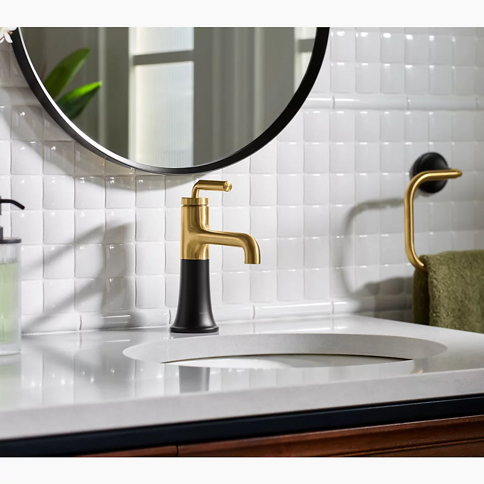Kohler Tone Single-handle bathroom sink faucet, 0.5 gpm K-27415-4N-BL - Plumbing Market