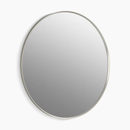 Kohler Essential 42" round framed mirror K-31370-BNL - Plumbing Market