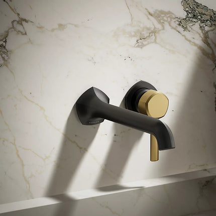 Kohler Occasion Wall-mount bathroom sink faucet handle K-27012-4-BMB - Plumbing Market