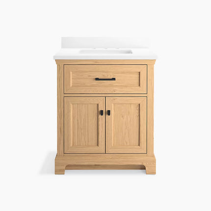 Kohler Charlemont 30" bathroom vanity cabinet with sink and quartz top K-29260-BD1-WEK - Plumbing Market