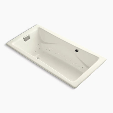 Kohler Tea-for-Two 71-3/4" x 36" drop-in Heated BubbleMassage air bath K-865-GHBN-96 - Plumbing Market
