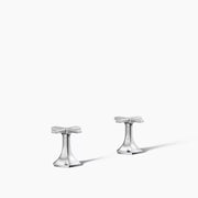 Kohler Occasion Cross bathroom sink faucet handles K-27010-3-CP - Plumbing Market