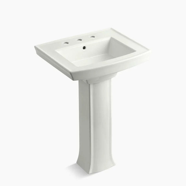 Kohler Archer Pedestal Lav, 4 Cc 2359-8-NY - Plumbing Market