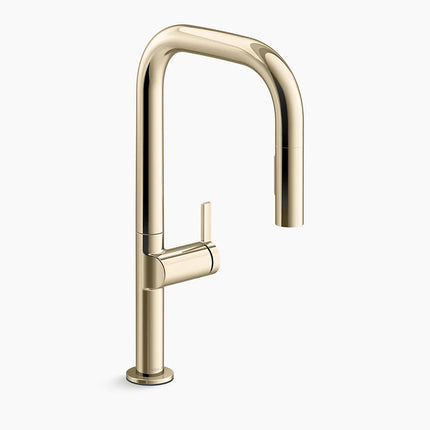 Kohler Components Touchless pull-down kitchen sink faucet with two-function sprayhead K-28271-AF - Plumbing Market